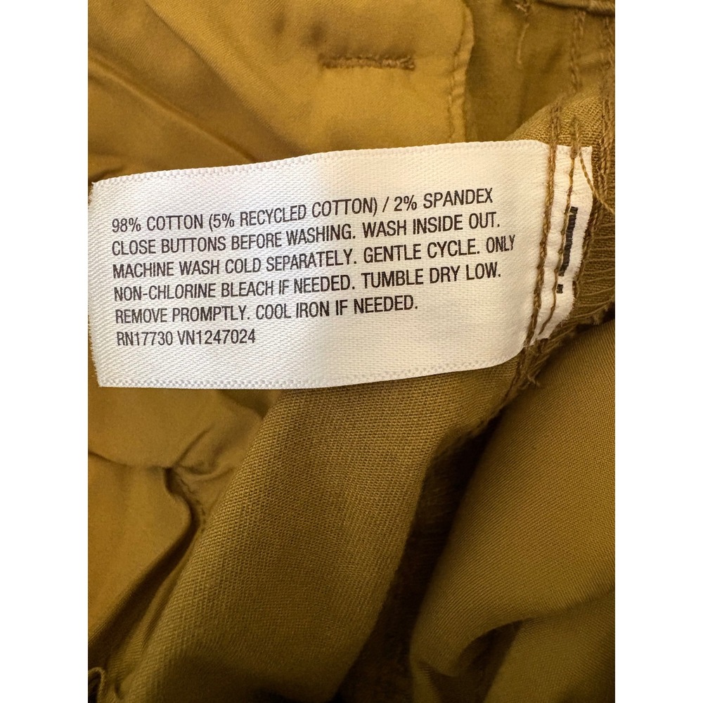 Olive Cargo Drawstring Ankle Pants - Women - Picture 9 of 12